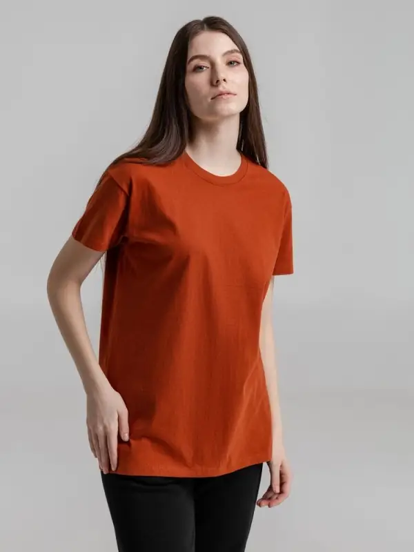 Футболка Imperial 190, коричневая (терракотовая), размер S