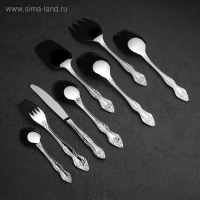 Набор столовых приборов &laquo;Тройка&raquo;, 52 предмета, художественная роспись, декоративная коробка