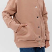 Бомбер детский MINAKU цвет бежевый, рост 104 см