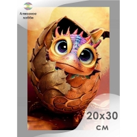 Алмазная мозаика «Чудо дракон» 20 × 30 см, без подрамника Алмазная мозаика «Чудо дракон» 20 × 30 см, без подрамника