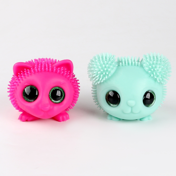 Мяч детский резиновый ёжка световой «Большие глазки», цвета МИКС , в шоубоксе Мяч детский резиновый ёжка световой «Большие глазки», цвета МИКС , в шоубоксе