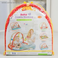 Развивающий коврик с дугами &laquo;Совушкин дом&raquo;, 110х83 см.