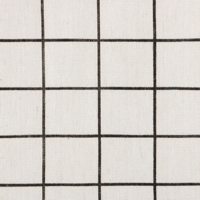 Скатерть Доляна "Клетка" 145х145&plusmn;3см,100%пэ, рогожка 130 гр/м
