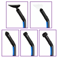 Пароочиститель Kitfort КТ-9158-3, 1300 Вт, 0.95 л, 35 г/мин, нагрев 25 сек, чёрно-синий Пароочиститель Kitfort КТ-9158-3, 1300 Вт, 0.95 л, 35 г/мин, нагрев 25 сек, чёрно-синий