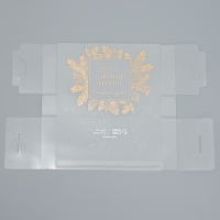 Коробка для капкейка &laquo;Верь в мечту&raquo;, золото, 8 х 16 х 11.5 см, Новый год