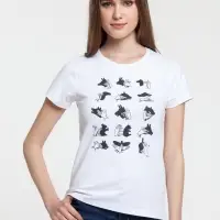 Футболка женская &laquo;Неочевидное&raquo;, белая, размер L