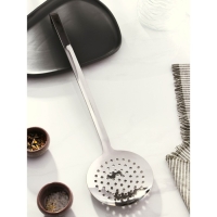 Шумовка из нержавеющей стали Доляна Everyday, 49&times;12, толщина 3 мм, цвет серебряный