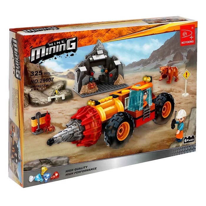 Конструктор Кладоискатели &laquo;Буровой вездеход&raquo;, 325 деталей