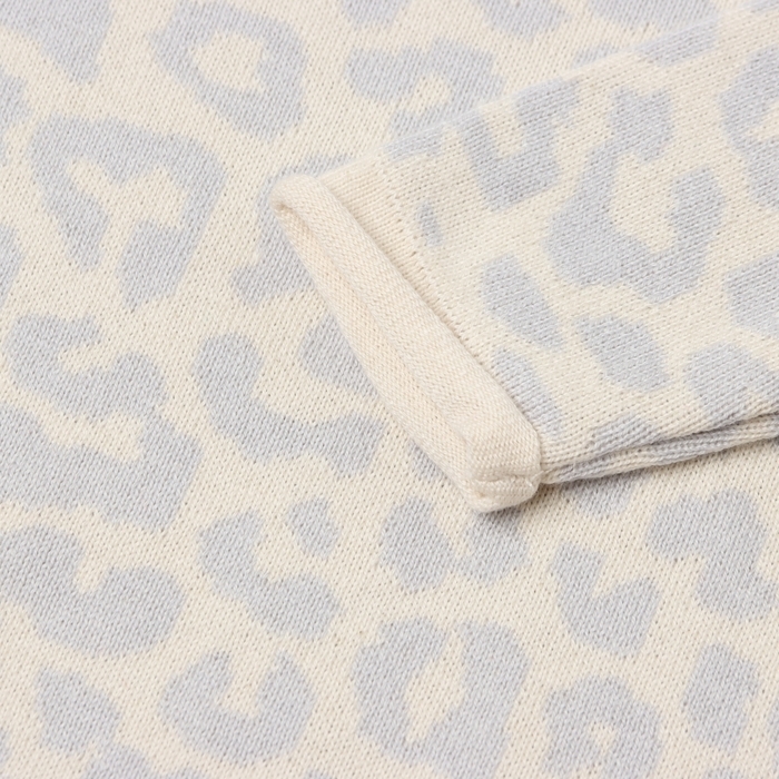 Джемпер вязаный Крошка Я Leo Baby рост 92-98 см, серый