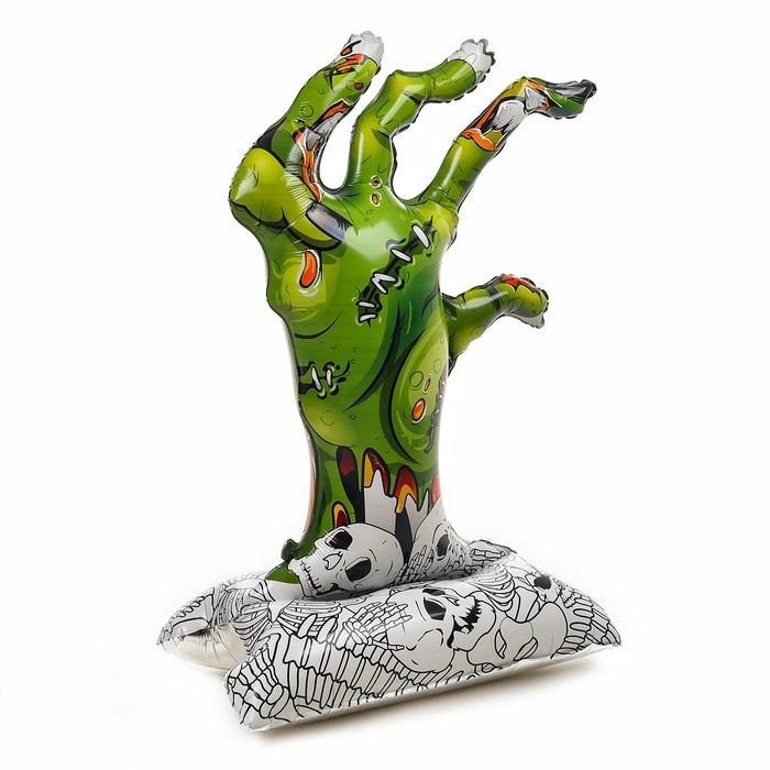 Шар фольгированный 49" &laquo;Руки зомби&raquo;, на подставке