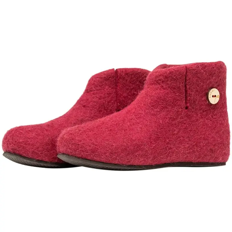 Домашние валенки Wild, розовые (вереск), размер 35