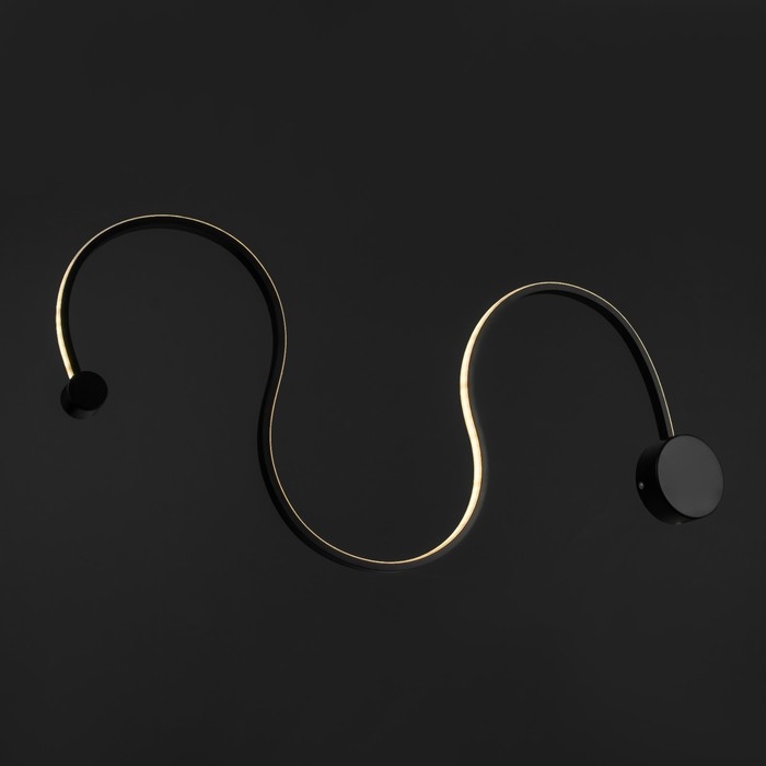 Бра Бра "Изгиб" LED 28Вт 4000К черный