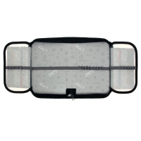 Пенал 1 секция, 130 х 210 х 40 мм, 2 откидные планки, тканевый, Calligrata TOP, Content "Маска" Пенал 1 секция, 130 х 210 х 40 мм, 2 откидные планки, тканевый, Calligrata TOP, Content "Маска"