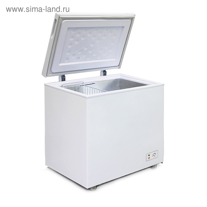 Морозильный ларь Морозильный ларь "Бирюса" 200 КХ, 190 л, 1 корзина, глухая крышка, белый