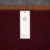 Шарф Charming, коричневый с оранжевым