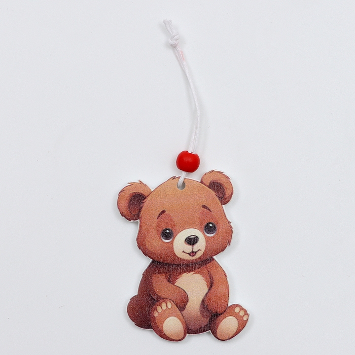 Набор подвесок в деревянной подарочной упаковке 12 шт.13x13x2 см Набор подвесок в деревянной подарочной упаковке 12 шт.13x13x2 см