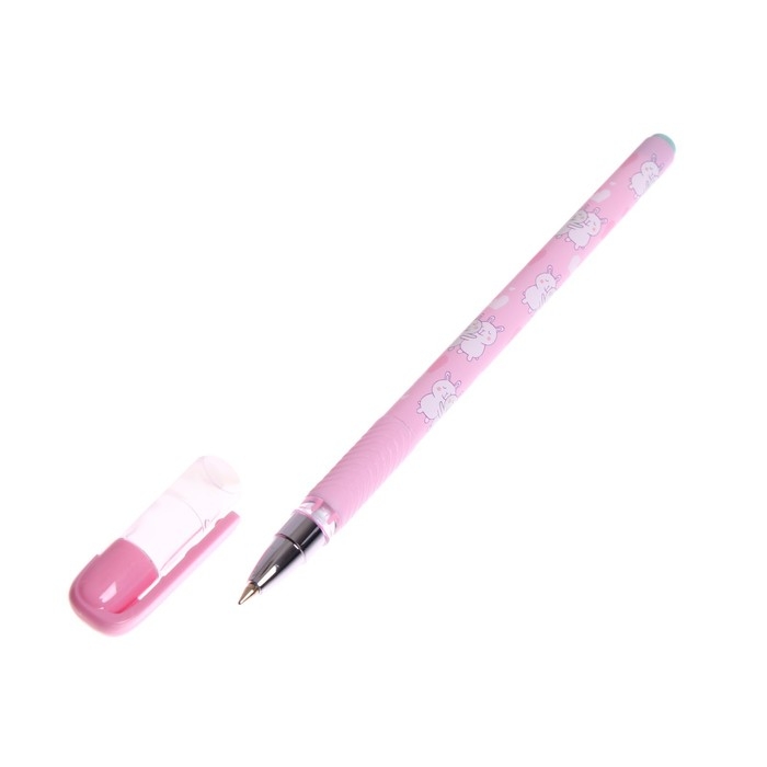 Ручка шариковая MagicWrite Ручка шариковая MagicWrite "Обнимашки.Зайчики", 0,5 мм, синие чернила