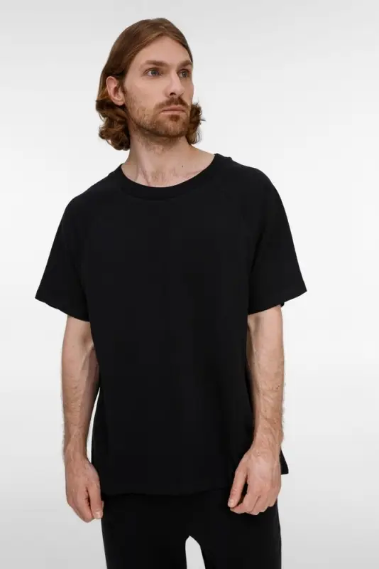 Футболка унисекс T2, черная, размер XS/S