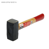 Кувалда ЛОМ, деревянная рукоятка, 1 кг Кувалда ЛОМ, деревянная рукоятка, 1 кг