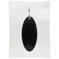 Брелок &laquo;Овал&raquo;, черный