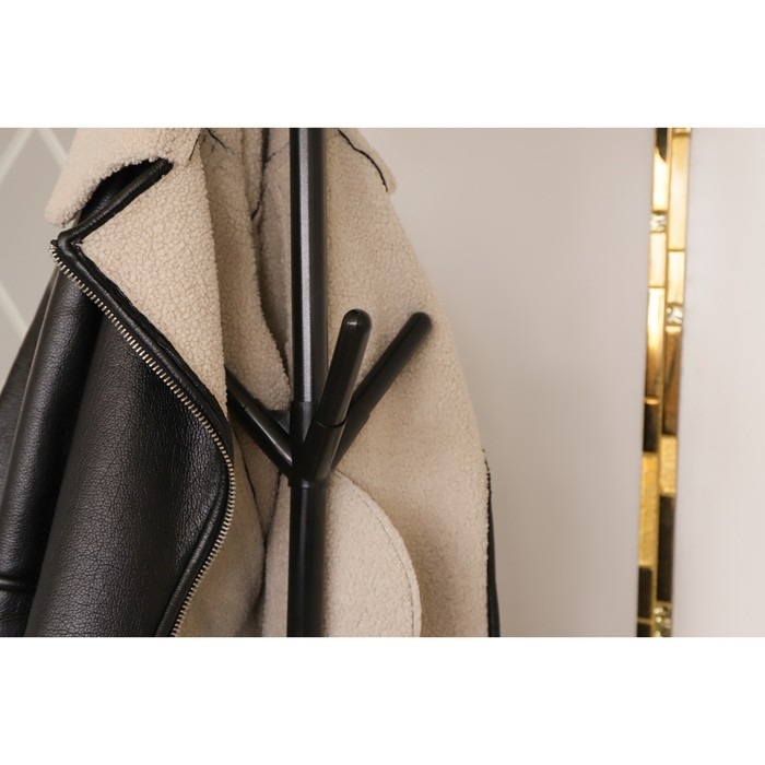 Вешалка напольная LaDо́m, 170 см, цвет чёрный