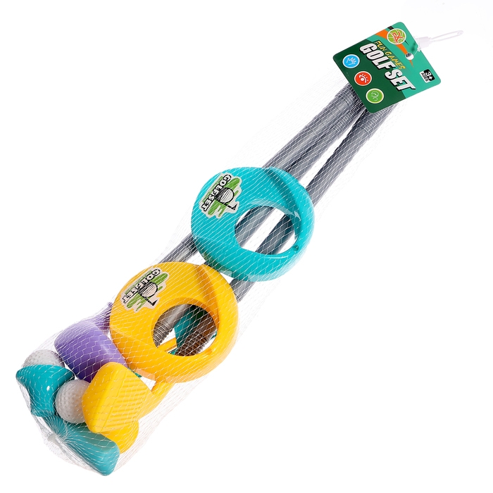 Набор для гольфа «Чемпионский Удар», 9 предметов, 48,5 см. Набор для гольфа «Чемпионский Удар», 9 предметов, 48,5 см.