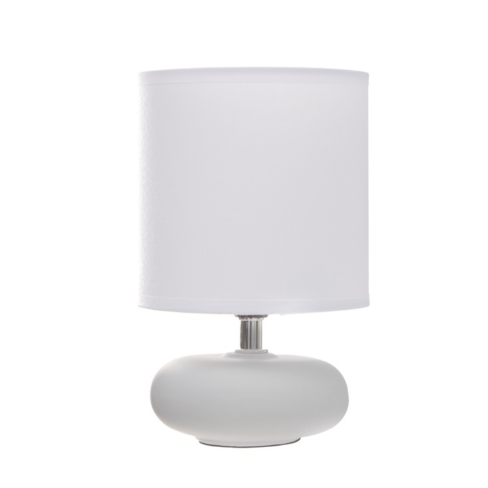 Настольная лампа "Ассенса" Е14 40вт белый 13х13х22 см