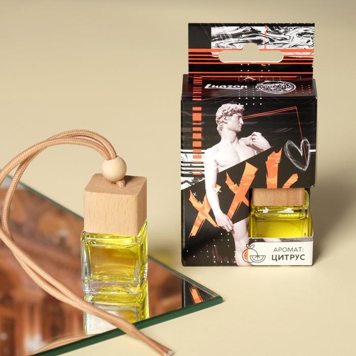 Ароматизатор подвесной в бутылочке размер XXL &laquo;Цитрус&raquo;