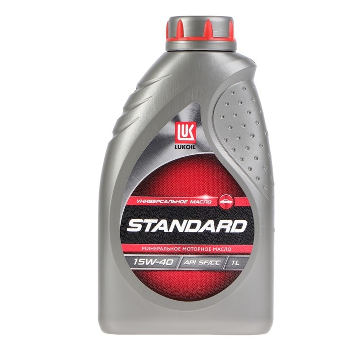 Моторное масло Лукойл Стандарт 15W-40, API SF/CC, минеральное, 1 л 19434 Моторное масло Лукойл Стандарт 15W-40, API SF/CC, минеральное, 1 л 19434
