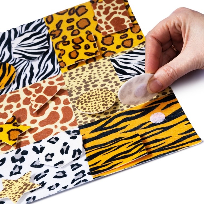 Игра на липучках &laquo;Методика Сегена&raquo;, набор №4, из фетра