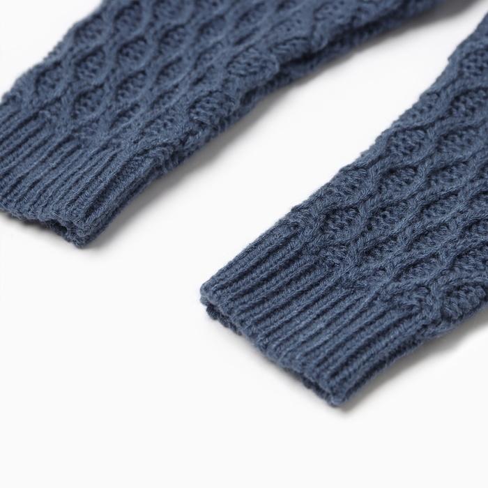 Брюки детские вязаные MINAKU, цвет синий, рост 68-74 см Брюки детские вязаные MINAKU, цвет синий, рост 68-74 см