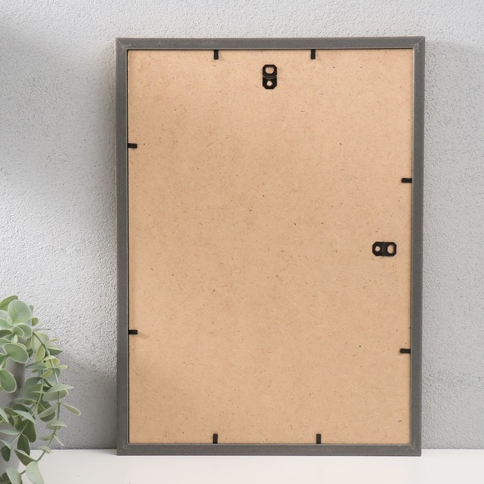 Фоторамка пластик "МИРАМ" 25х35 см, золото (пластиковый экран)