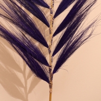 Сухоцвет на бамбуковом стебле 250 см фиолетовый Сухоцвет на бамбуковом стебле 250 см фиолетовый