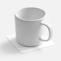 Костер Costero, квадратный, белый Костер Costero, квадратный, белый