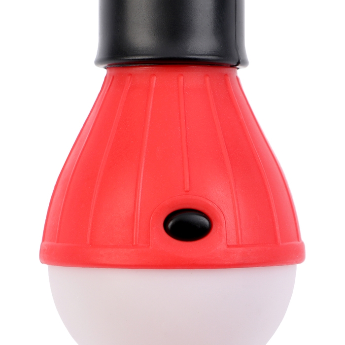 Фонарь кемпинговый, 60 Лм, 3 режима, 3 ААА, 11 х 5 см, красный Фонарь кемпинговый, 60 Лм, 3 режима, 3 ААА, 11 х 5 см, красный