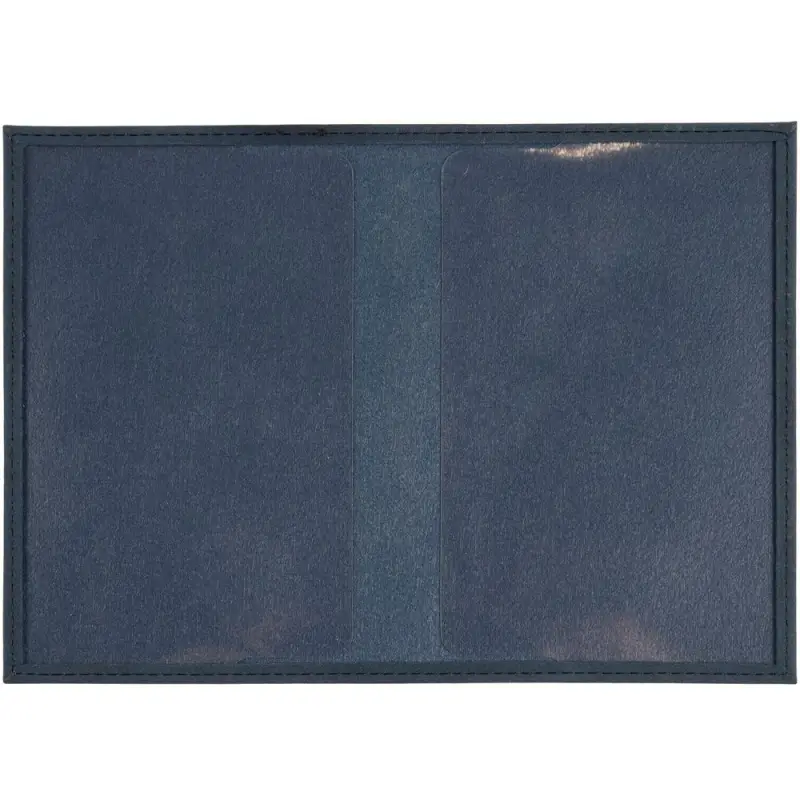 Обложка для паспорта Nubuk, синяя