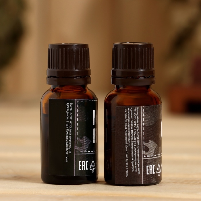 Набор Набор "Настоящему защитнику" 2 масла 15 мл в коробке