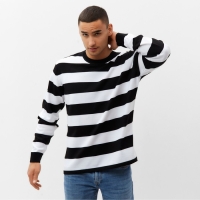 Джемпер мужской MINAKU: Knitwear collection цвет черный,р-р 50 Джемпер мужской MINAKU: Knitwear collection цвет черный,р-р 50