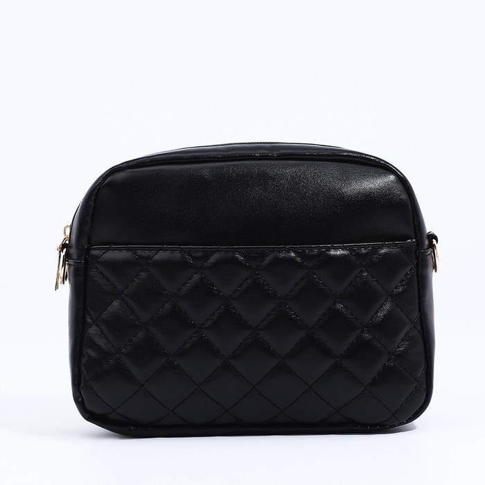 Сумка кросс-боди на молнии, цвет чёрный