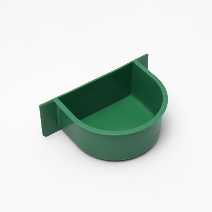 Кормушка для птиц 10,6 х 8,3 х 3,6 см, зeлёная