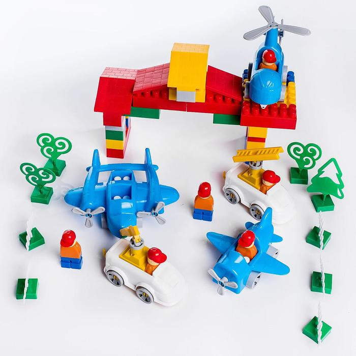 Конструктор &laquo;Моя авиация: Аэропорт&raquo;, 127 деталей