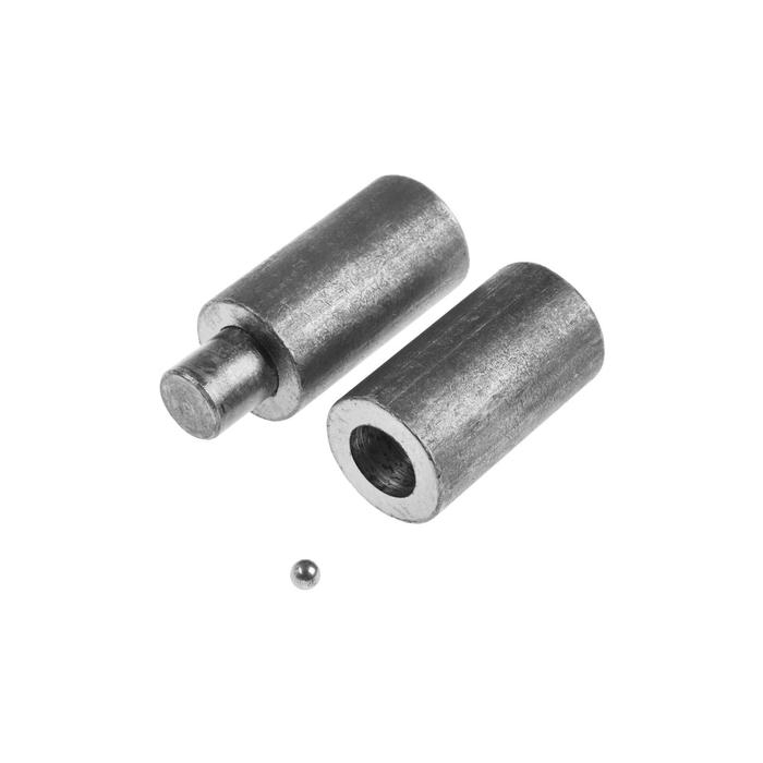 Петля гаражная ТУНДРА с шаром, 50х180 мм, без покрытия 1 шт. Петля гаражная ТУНДРА с шаром, 50х180 мм, без покрытия 1 шт.