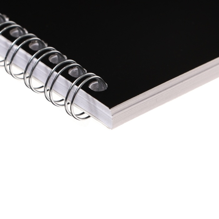 Альбом для рисования А4, 40 листов на гребне "Стимпанк", обложка мелованный картон, матовая ламинация, выборочный лак, блок 100 г/м2, МИКС