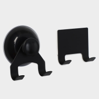 Водосгон из нержавеющей стали с комплектом держателей Raccoon, 25×16 см, цвет чёрный Водосгон из нержавеющей стали с комплектом держателей Raccoon, 25×16 см, цвет чёрный