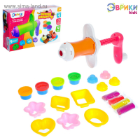 Игровой набор с массой для лепки «Юный кондитер» Игровой набор с массой для лепки «Юный кондитер»