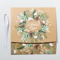 Коробка подарочная новогодняя складная &laquo;Волшебства и сказки&raquo;, 31 х 24.5 х 8 см, Новый год