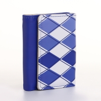 Кошелёк женский на кнопке, цвет синий Кошелёк женский на кнопке, цвет синий