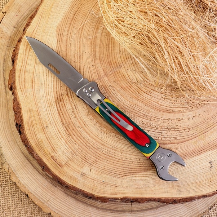 Нож складной Нож складной "Гаечный ключ" 21см, клинок 78мм/1,5мм