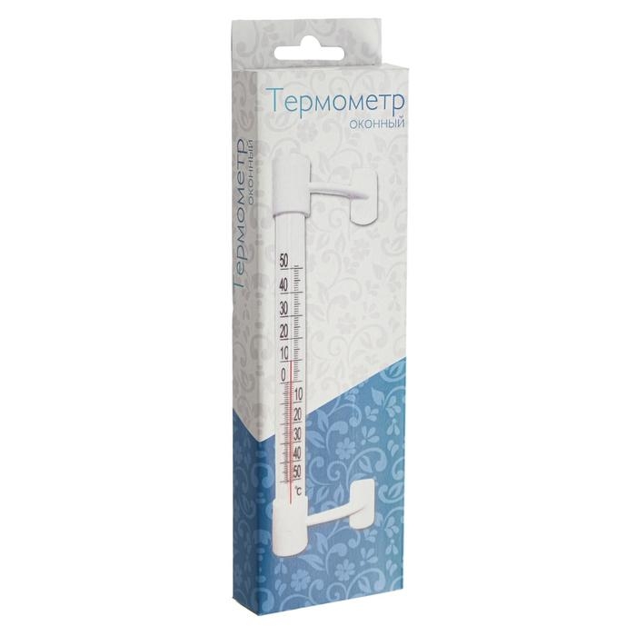 Термометр оконный Т-5 "Липучка" (t -50 + 50 С) в картонной коробке