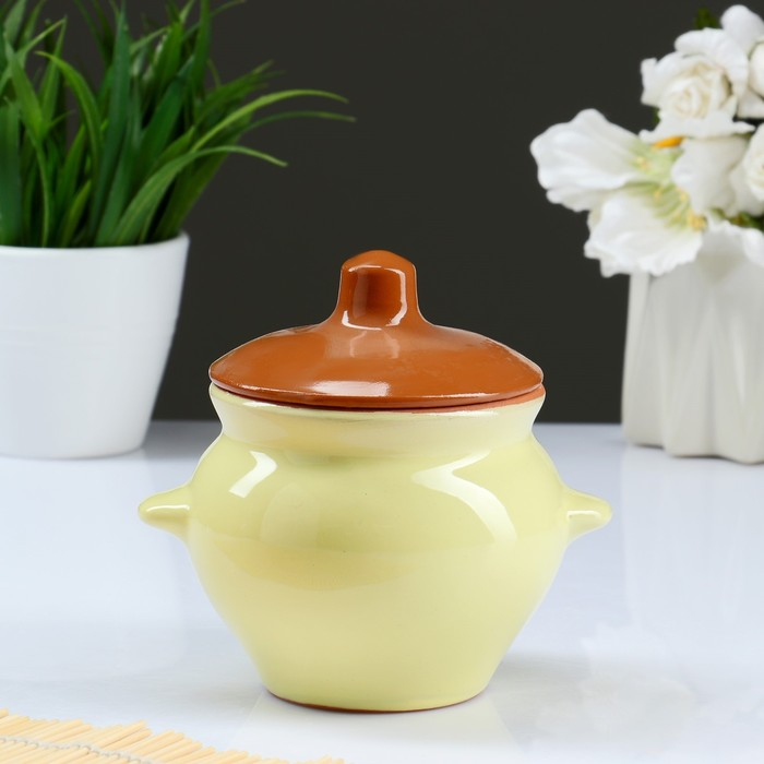 Набор горшков №5 с ручками 4х0,5л, МИКС Набор горшков №5 с ручками 4х0,5л, МИКС